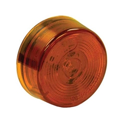 Buyers 2 Inch Amber Round Marker/Clearance Light With 1 LED