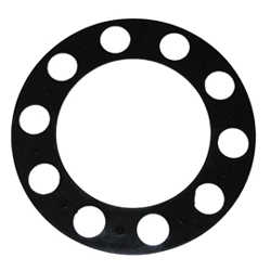 10 Hole 335MM/13.189" Bolt Circle, 32MM Sleeved 22MM Studs [Bus Wheels]