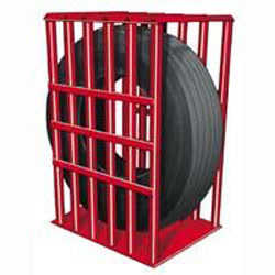 6-Bar Heavy Duty Truck Inflation Cage