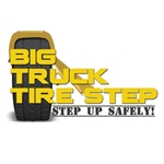 big truck tire step Logo