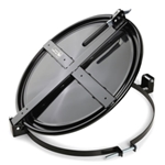 PIG® Latching Drum Lid for 55 Gallon Drum - Black