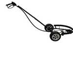 Steel Eagle Undercarriage Cleaner w/ 10" wheels