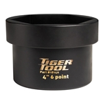 Tiger Tool 4" 6 Point Axle Nut Socket