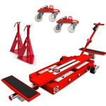 ESCO MiniLift  "Lift & Move" With Trolley Wheels and 2 Ton Jack Stands