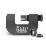 Close up view of Tiger Tool Brake Anchor Pin Press