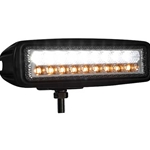 Buyers 1492233 LED Flood Light with Strobe 6.5 Inch Wide