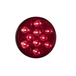 Buyers  4 Inch Red Round Stop/Turn/Tail Light With 10 LED