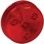 Buyers 2.5 Inch Red Round Marker/Clearance Light With 4 LED