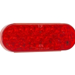 Buyers 6 Inch Red Oval Stop/Turn/Tail Light With 20 LEDs (PL-3 Connection)