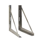 Buyers 18x18 Inch Welded Stainless Steel Mounting Brackets