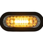 Buyers Combination 6 Inch LED Amber Marker Light With Amber Strobe Light