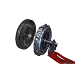 Kiene Clutch Caddy Adapter, Eaton Endurant, 17" Single Disc Clutch and Flywheel
