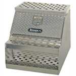 Aluminum Step Box, 24inH x 28inD x 18inW
