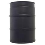 30 Gallon Plastic Drum for Aqueous Parts Washers, Black