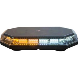 Buyers 15 Inch Octagonal LED Mini Light Bar - Amber/Clear