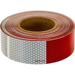 Buyers 150 Foot Roll Of DOT Conspicuity Tape With 11-Inch Red And 7-Inch White Lengths