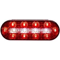 Buyers 6 Inch Oval Combination Stop/Turn/Tail & Backup Light Kit (Includes Grommet And Plug)