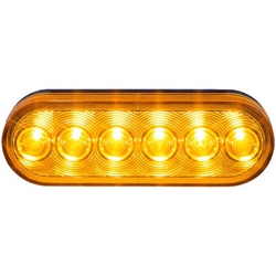 Buyers 6 Inch Oval Turn And Park Light With 6 LEDs