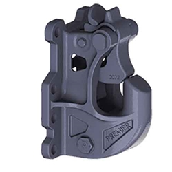 Premier Manufacturing 1400HA Silver Series Slack Reducing Coupling Pintle Hitch  w/Air Chamber