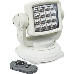 Buyers Products Ultra Bright Remote Control Spot Light, Permanent Mount - White