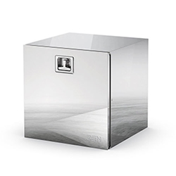 Daken Z12 Polished Stainless Steel Toolbox with NexT Handle - 24x24x24