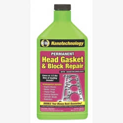 Head Gasket & Block Repair with Nanotechnology, 32 oz Bottle, 6/Case